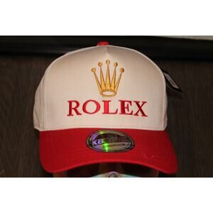 Rolex Snapback in Red
